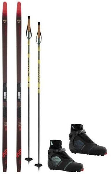 New Moon Deluxe Waxless Touring Package w/ Rossignol EVO XT 55 Ski