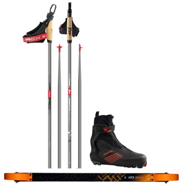 New Moon Beginner Classic Rollerski Package (Multiple Options