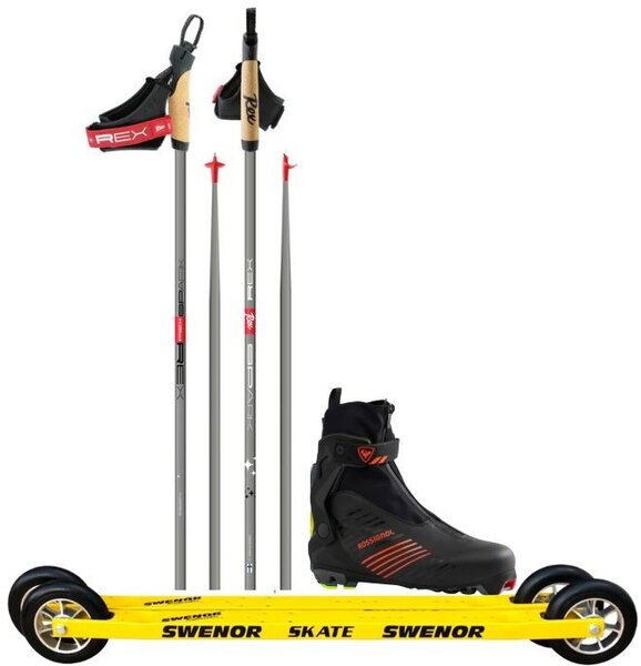 New Moon Beginner Skate Rollerski Package (Multiple Options) - New