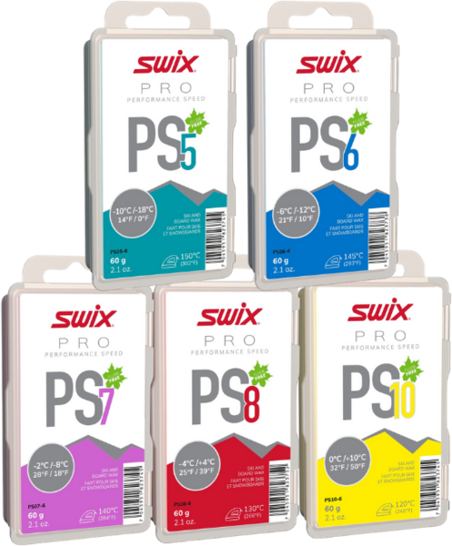 Swix PS Fluoro-Free Wax System 60g 