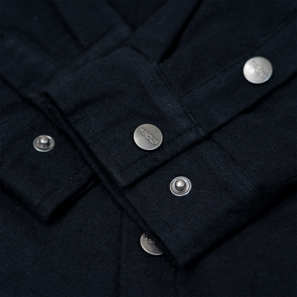 Handup Flannel Shacked Color: Black