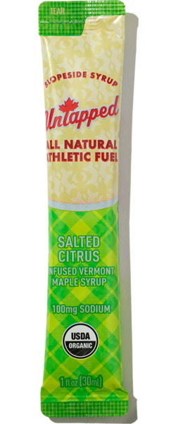 Untapped Salted Citrus Infused Maple Syrup Packet - 1oz 