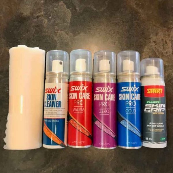 New Moon Wax Gift Pack: Skin Ski Wax & Cleaner Kit