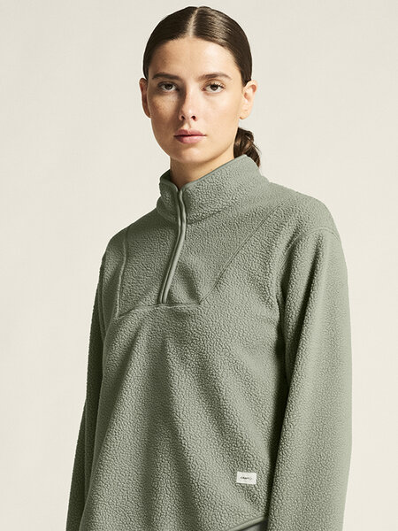 Craft Women's Join Pile Fleece HZ Color: Leaf Green