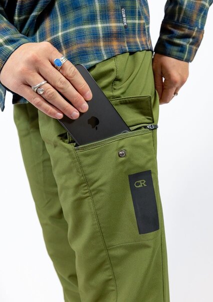 Club Ride Women's Element Pant Color: Olive Glow