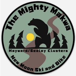 New Moon Makwa Trail Sticker