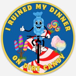 New Moon Dirt Candy Trail Sticker 