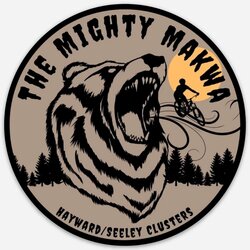New Moon Makwa Trail Sticker II