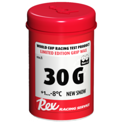 Rex 30G Grip Wax Additive (16F to 34F New Snow)