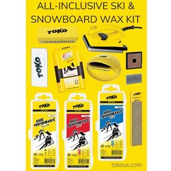 Toko All Inclusive Ski and Snowboard Wax kit