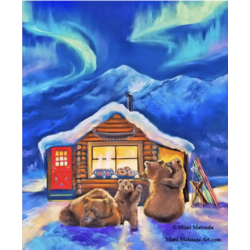 Mimi Matsuda Art Apres Ski Print