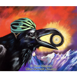 Mimi Matsuda Art Raven Rider