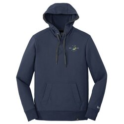 New Moon Men's Embroidered French Terry Pullover Hoodie.