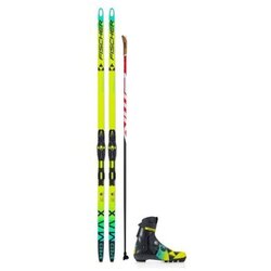 New Moon Fischer Speedmax Skate Racing w/ Fischer Boots & Swix Poles