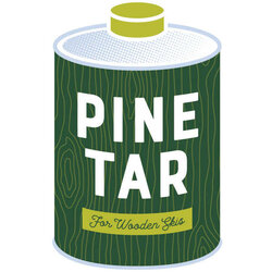 The Nordist Pine Tar Print 6x8