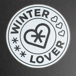 The Nordist Winter Lover Window Decal