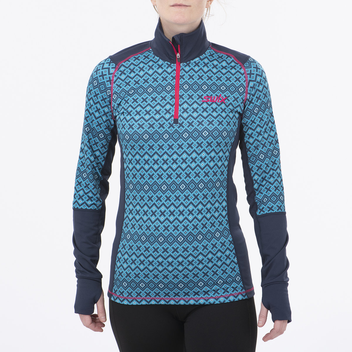 Myrene 1/2 Zip Nordic Sweater 