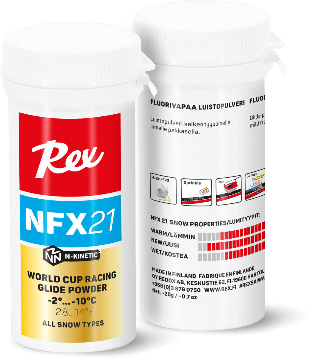 Rex NFX N-Kinetic Racing Glide Powder - New Moon Ski & Bike