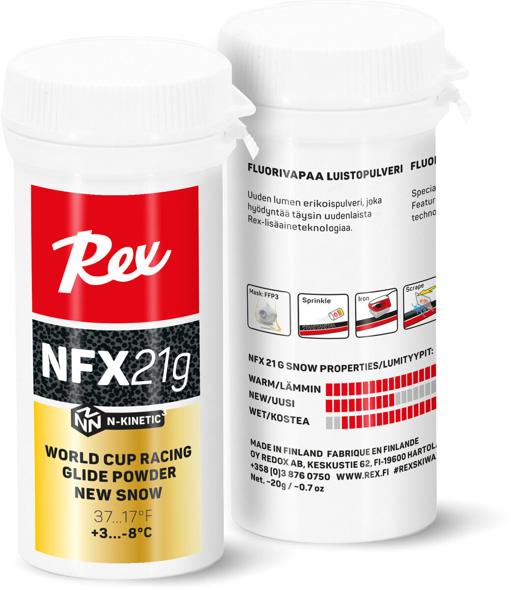 REX wax HF21 クロスカントリースキー ノルディック 3個セット REX wax HF21 クロスカントリースキー ノルディック 3個セット REX wax