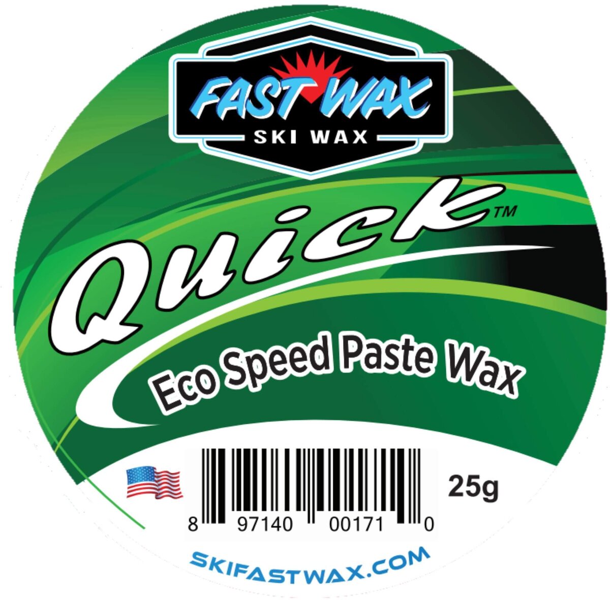 ik ben slaperig Beugel chef Fast Wax Quick Eco Paste Wax > 28F - New Moon Ski & Bike | Hayward, WI