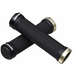 Spank Rainier Spoon Grips (Black/Gold)
