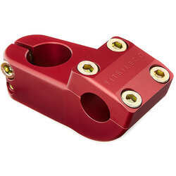 Fitbikeco Aitken Stem (Blood Red with Gold Bolts)