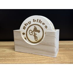 GHY Bikes Coaster Set