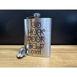 GHY Bikes Go Huck Yourself Flask