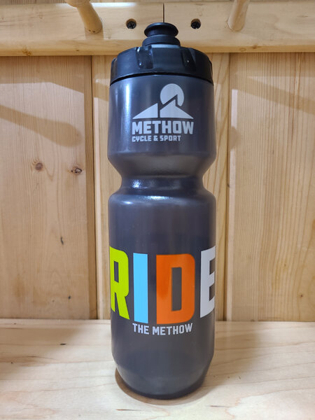 Methow Cycle & Sport MCS Grey RIDE Bottle