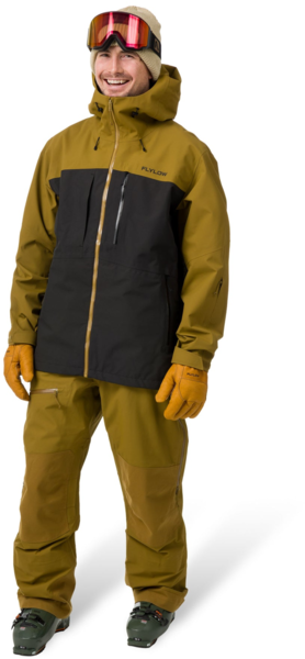 Flylow Gear Quantum Pro Jacket Color: Black/Rye