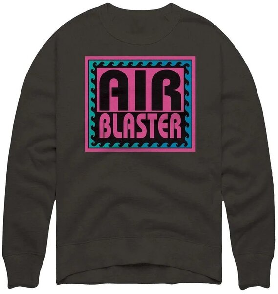 Airblaster Surf Stack Crew Color: Black