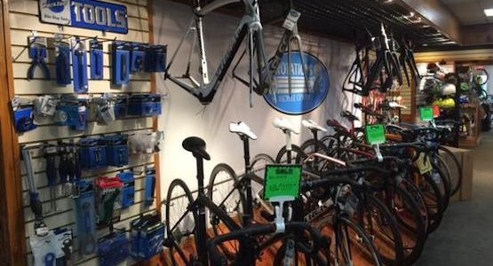 Rotations Bicycle Center showroom