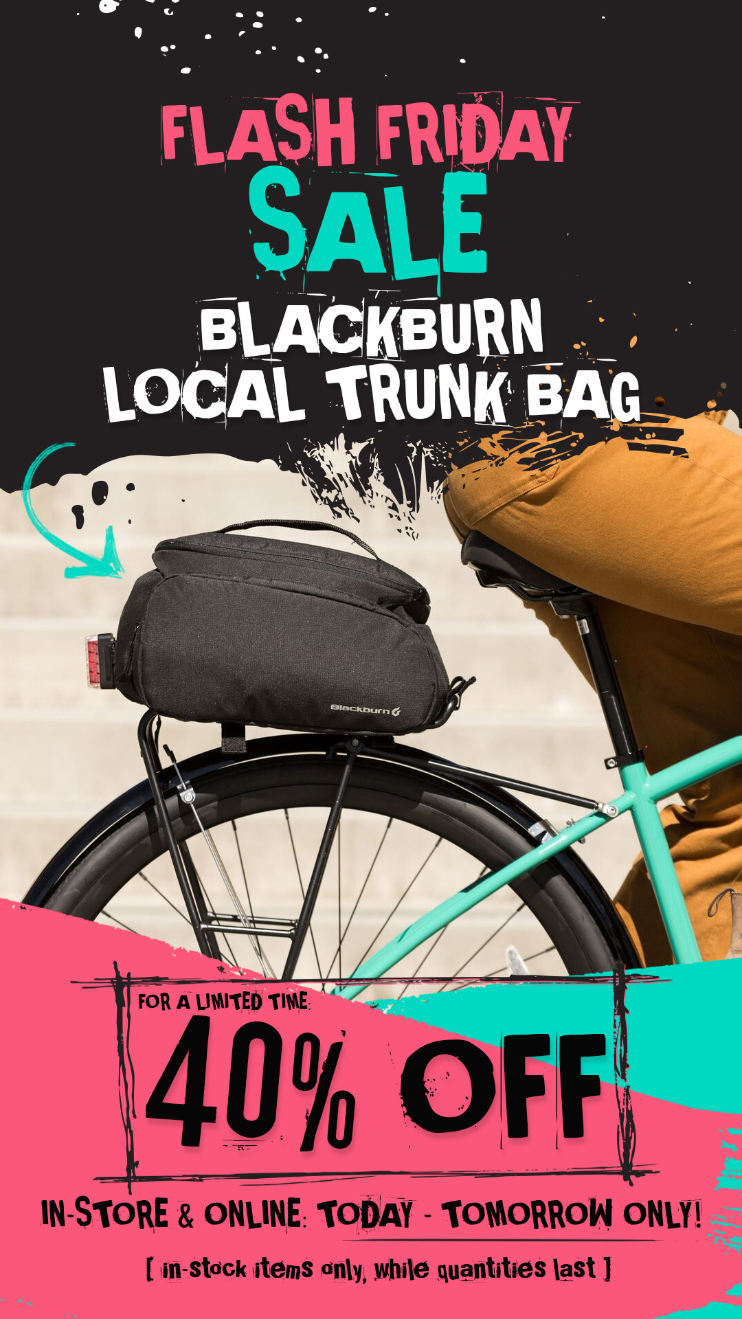 Blackburn Local Trunk Bag - On Sale