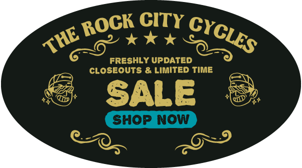 The Rock City Cycles | Freshly Updated Closeouts & Limited Time Sale | Shop Now