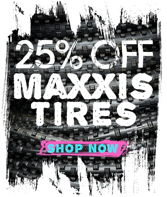 25% Off Maxxis Tires - Shop Now