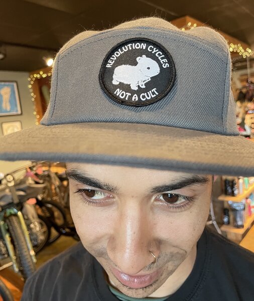 Revolution Cycles Hip and Cool Five Panel Hats (Grey)