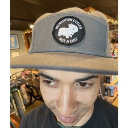 Revolution Cycles Hip and Cool Five Panel Hats (Grey)