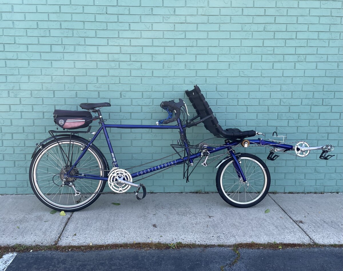 Counterpoint Opus Recumbent Tandem Revolution Cycles