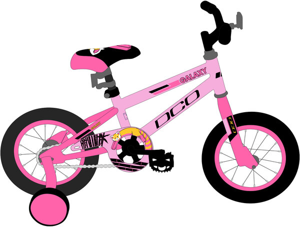 DCO Galaxy Girl's 12" Bike