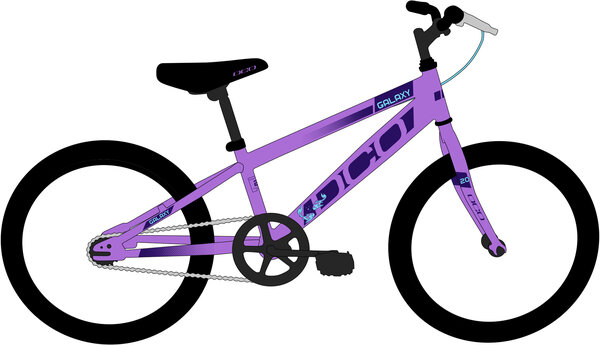 DCO Galaxy 20" Girl's Coaster Bike