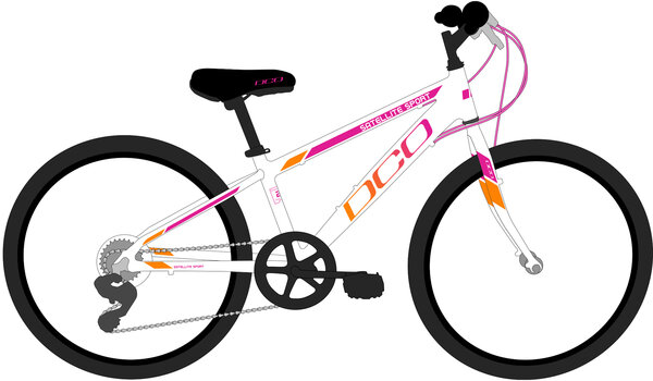 DCO Salellite Sport 24" Girl's 7-Speed Mountain Bike