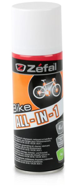 Zefal ALL-IN-ONE Degreaser, Penetrating oil, Cleaner & Lubricant.