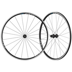 Shimano Wheels - WH-RS100 - For 10-11SPD, Rim Brake, Standard Quick Releases, Road Bike