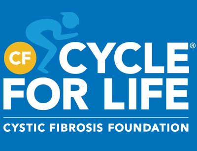 Cycle For Life Cystic Fibrosis Foundation logo