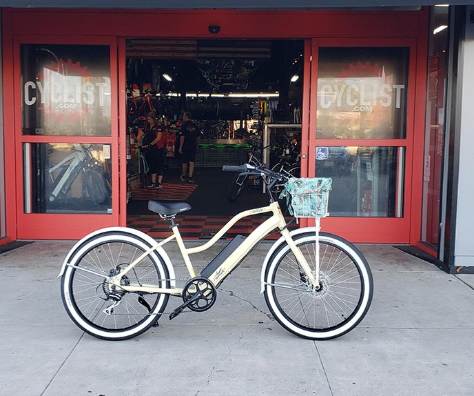 Bike in Front of Shop