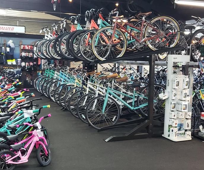 Bikes in Shop