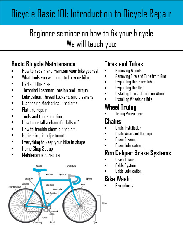 Bicycle Maintenance for Beginners