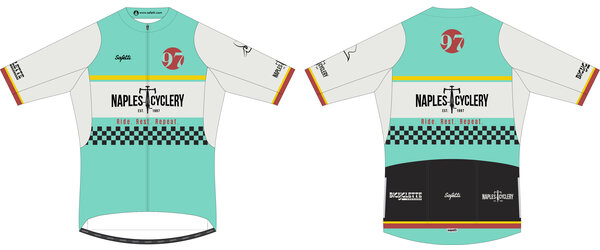 Safetti Naples Cyclery Heritage Jersey Mens