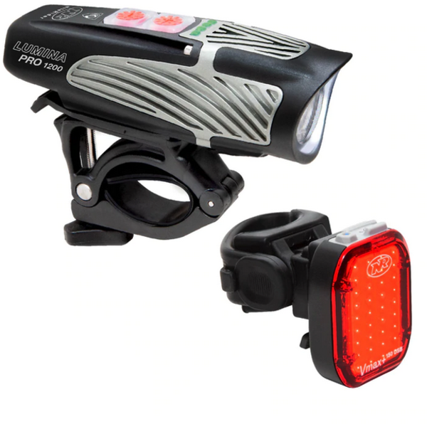 NiteRider Lumina™ Pro 1200 and Vmax+™ 150 Bike Light Set Combo