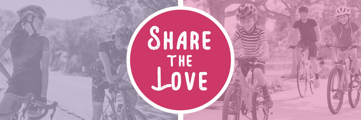Share the love of Cycling